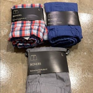 Banana Republic Boxers - Includes Three Pairs